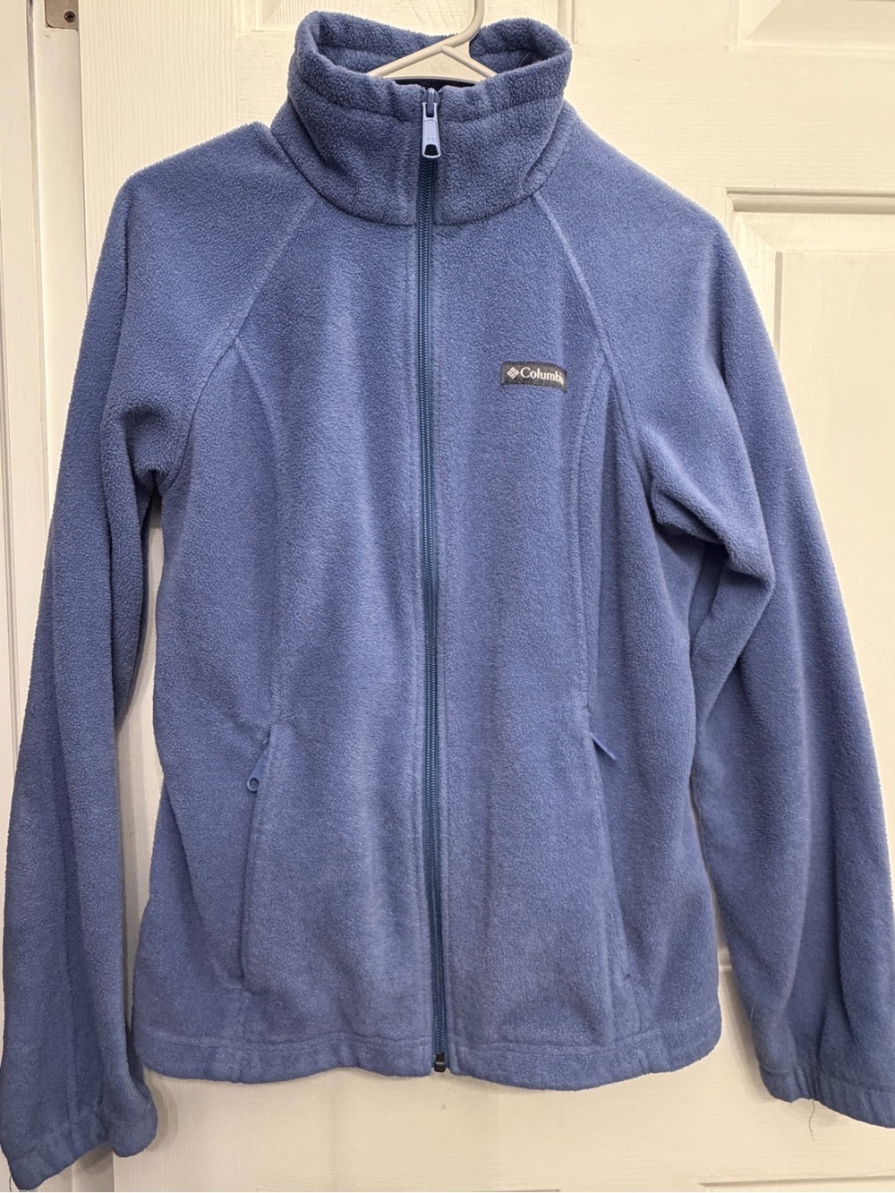 Columbia Women's Periwinkle Full-Zip Teddy Fleece Jacket